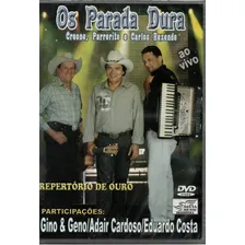 Dvd Os Parada Dura - Repertório De Ouro - Ao Vivo Foto  mini 1
