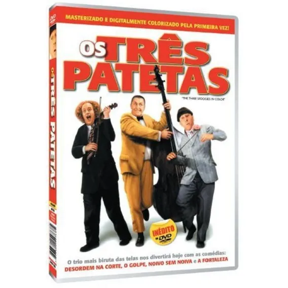 Dvd Os Três Patetas Foto 1