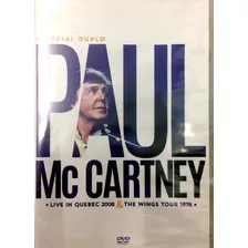 Dvd Paul Mccartney - Live In Quebec 2008 & The Wings Tour76 Foto mini 2