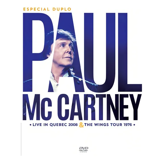 Dvd Paul Mccartney - Live In Quebec 2008 & The Wings Tour76 Foto 1