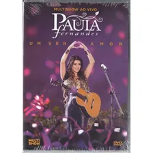 Dvd Paula Fernandes - Um Ser Amor Multishow Ao Vivo Foto mini  3