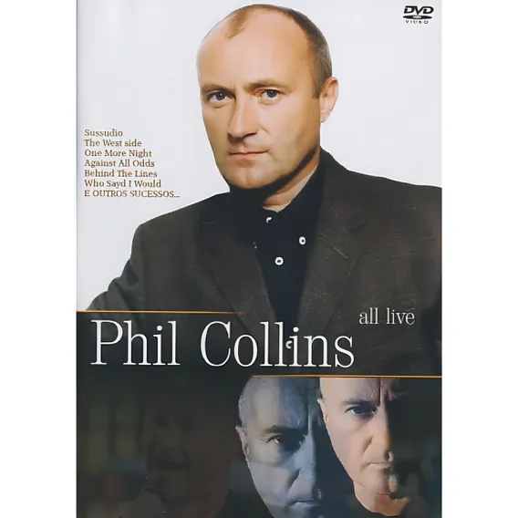 Dvd - Phil Collins - All Live - Original Lacrado Foto 1