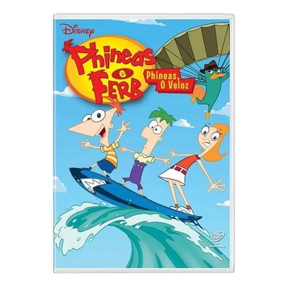 Dvd Phineas E Ferb - Phineas, O Veloz Foto 1