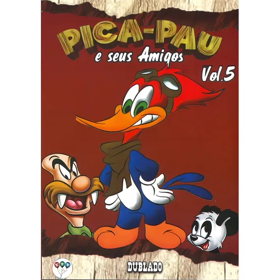 Dvd Pica-pau E Seus Amigos Vol. 5 Foto 1