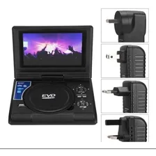 Dvd Player Portátil Tela 9.8 Pol Automotivo Tela Rotativa Cor Preto Foto mini  3