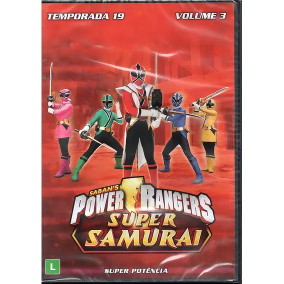 Dvd Power Rangers - Super Samurai Temporada 19 Foto 1