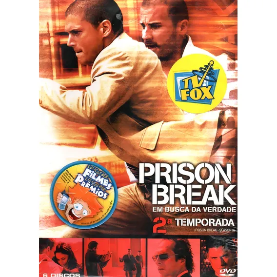 Dvd Prison Break - 2ª Temporada - 6 Discos Foto 1