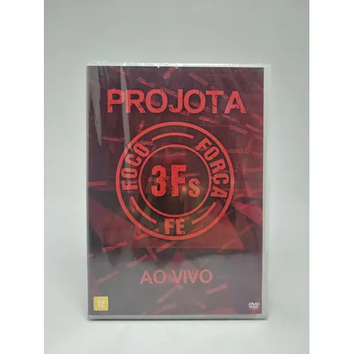 Dvd Projota - Foco, Força E Fé ( 3fs ) Ao Vivo Foto 1