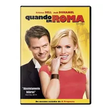 Dvd Quando Em Roma - Kristen Bell - Lacrado Original Foto mini 1