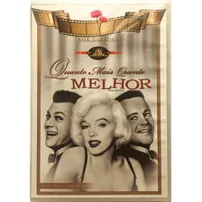 Dvd Quanto Mais Quente Melhor Marilyn Monroe T Curtis 1959 Foto mini 2