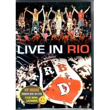 Dvd Rbd Live In Rio Rebelde - Original Novo Lacrado Raro Foto mini 1