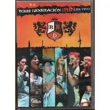 Dvd Rbd - Tour Generación Rbd En Vivo - Dvd Lacrado Foto  mini 1