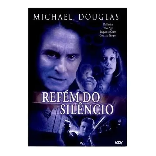 Dvd Refem Do Silencio - Michael Douglas - Lacrado Foto 1