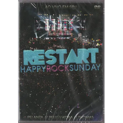 Dvd Restart Happy Rock Sunday Original Novo Lacrado Foto 1