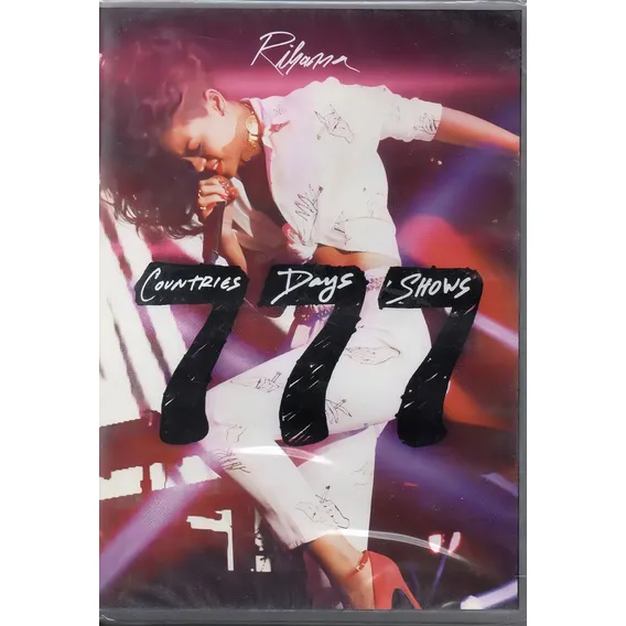 Dvd Rihanna 777 Countries Days Shows Foto 1