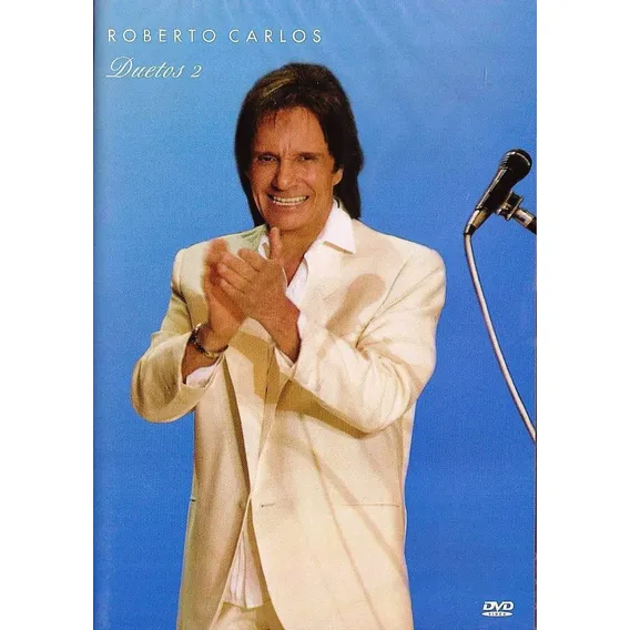 Dvd Roberto Carlos Duetos Vol. 2 Novo Original Lacrado Foto 1