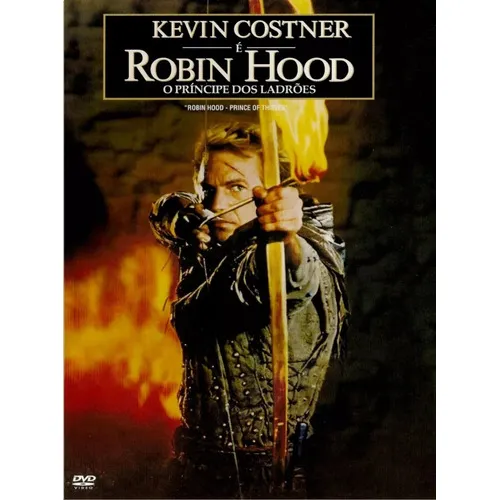 Dvd Robin Hood O Príncipe Dos Ladrões - Kevin Costner - Novo Foto 1