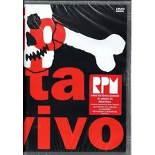 Dvd Rpm Rádio Pirata Ao Vivo Lacrado De Fabrica Original Versão do álbum Estandar Foto mini 1