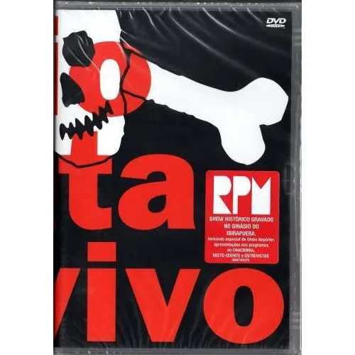 Dvd Rpm Rádio Pirata Ao Vivo Lacrado De Fabrica Original Versão do álbum Estandar Foto 1