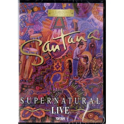 Dvd Santana Supernatural Live Carlos Santana - Lacrado Foto 1