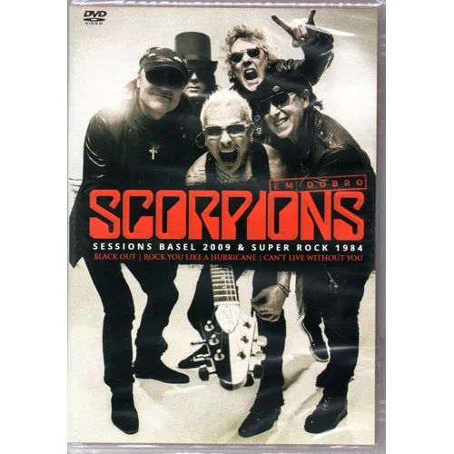 Dvd Scorpions - Em Dobro: S. Basel 2009 & Super Rock 1984 Foto 1
