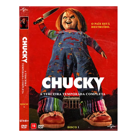 Dvd Série - Chucky ( Brinquedo Assassino ) 3ª Temporada Foto 1