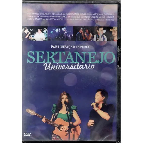 Dvd Sertanejo Universitário Participação Especial Foto 1