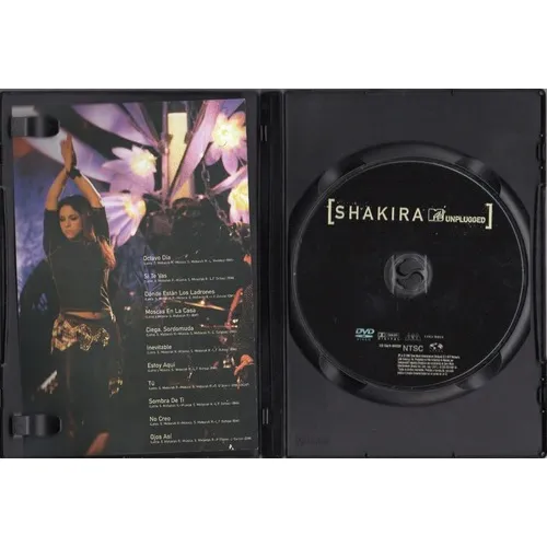Dvd Shakira Acústico Mtv Original Novo Lacrado Foto 1