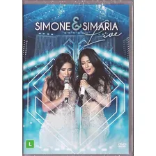 Dvd Simone E Simaria Live Lacrado Foto  mini 1