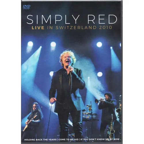 Dvd Simply Red Live In Switzerland 2010 Foto 1