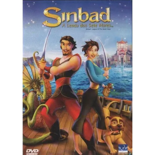 Dvd - Sinbad - A Lenda Dos Sete Mares - Lacrado Foto 1