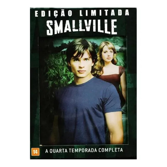 Dvd Smallville A Quarta Temporada Completa Edição Limitada Foto 1