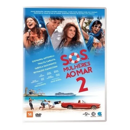 Dvd S.o.s. Mulheres Ao Mar 2 - Lacrado Foto 1