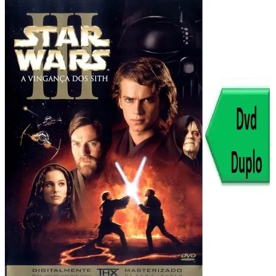 Dvd Star Wars - A Vingança Dos Sith - E Foto 1