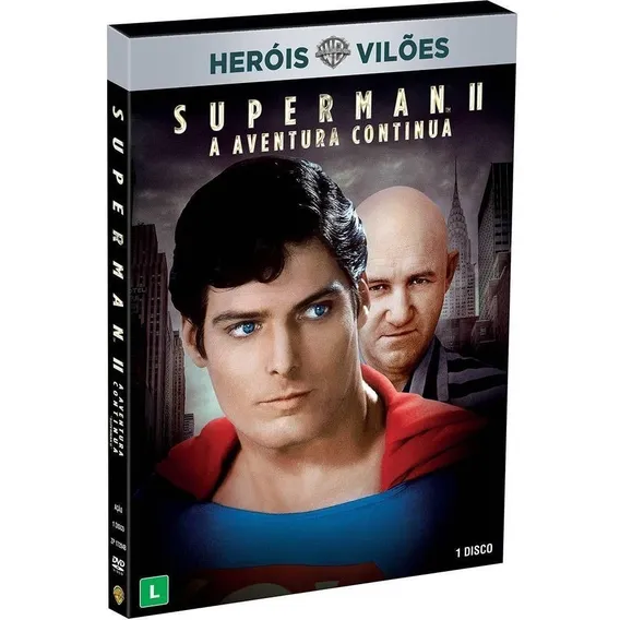 Dvd - Superman 2 A Aventura Continua - Christopher Reeve Foto 1