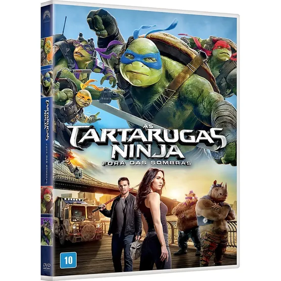 Dvd Tartarugas Ninja Fora Das Sombras Original Novo Lacrado Foto 1