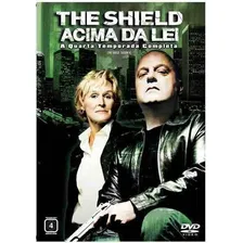 Dvd The Shield Acima Da Lei - 4ª Temporada 4 Dvds Foto  mini 1