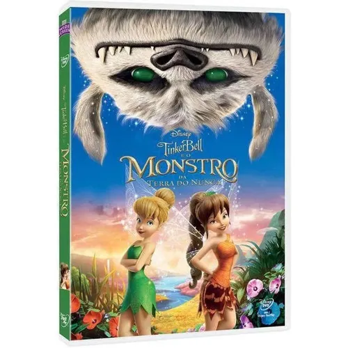 Dvd Tinker Bell E O Monstro Da Terra Do Nunca Foto 1