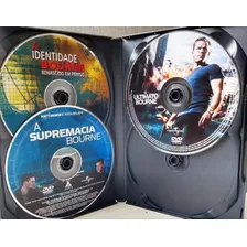 Dvd Trilogia Identidade Bourne - 3 Discos - Matt Damon Foto mini  2