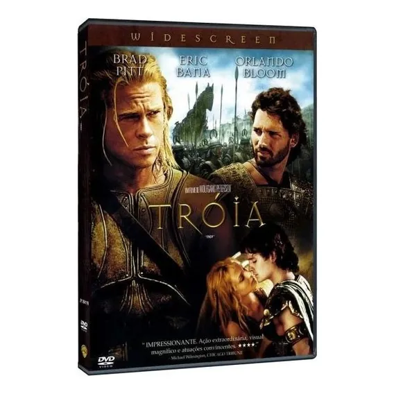 Dvd Tr贸ia - Brad Pitt, Orlando Bloom - Lacrado Original Foto 1