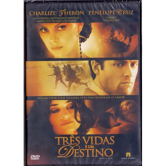 Dvd Três Vidas E Um Destino - Charlize Theron Foto 1