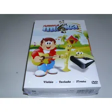 Dvd Turma Da Musica - ViolĂŁo, Teclado, Flauta - Box 3 Discos Foto mini 1