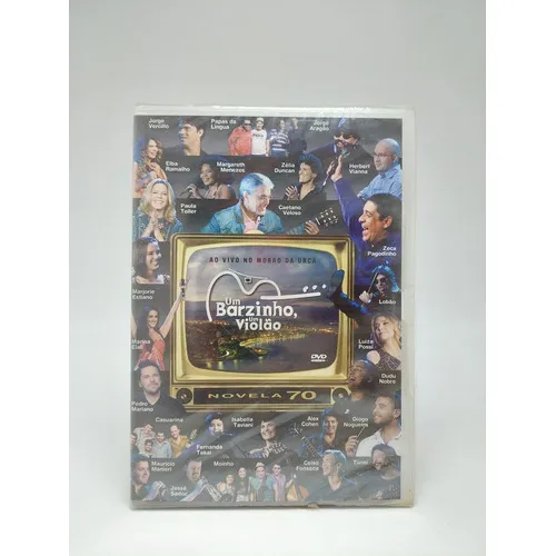 Dvd Um Barzinho Um Violão Novelas 70 Lacrado De Fabrica Foto 1