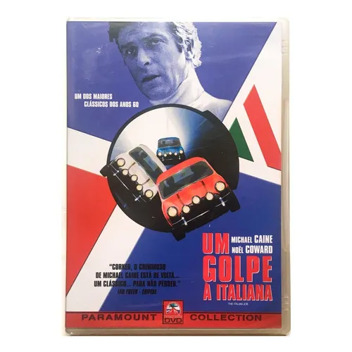 Dvd Um Golpe À Italiana - Michael Caine - Original Lacrado Foto 1