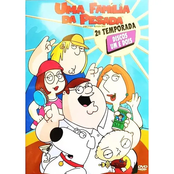Dvd - Uma Família Da Pesada - Temporada 2 - Discos 1 E 2 Foto 1