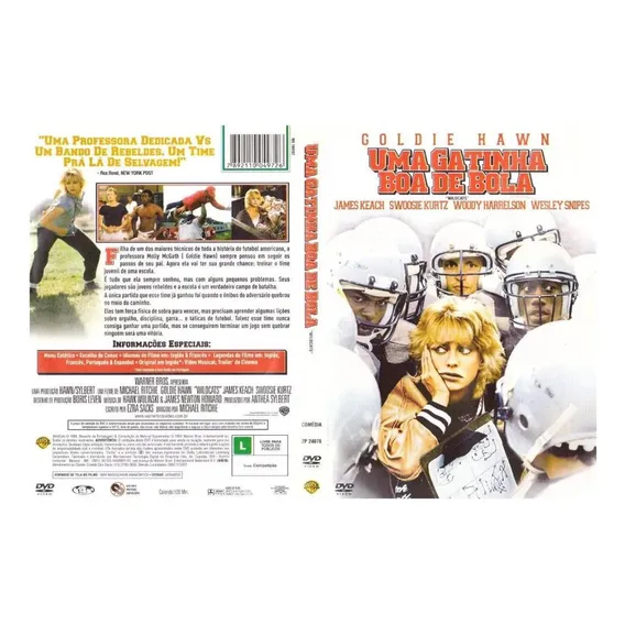 Dvd - Uma Gatinha Boa De Bola - Goldie Hawn Foto 1