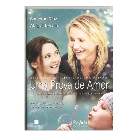 Dvd Uma Prova De Amor - Cameron Diaz Abigail Breslin ( Novo) Foto 1