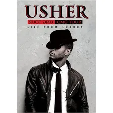Dvd Usher - Omg Tour Live From London ( Original Novo) Foto  mini 1