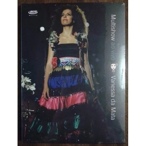 Dvd Vanessa Da Mata - Multishow Ao Vivo / Digipack Foto 1