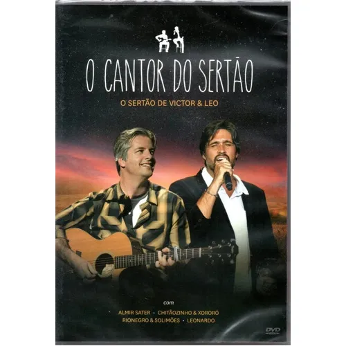 Dvd Victor E Leo*/ O Cantor Do Sertão ( Lacrado ) Foto 1